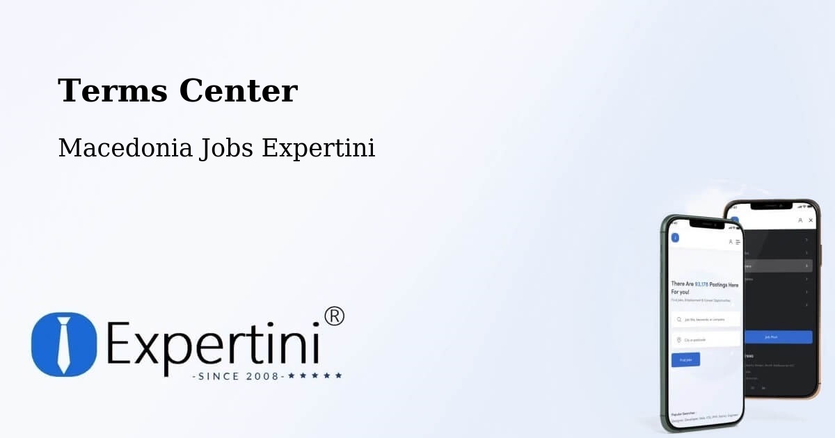Terms of Service – Larce - Macedonia Jobs Expertini
